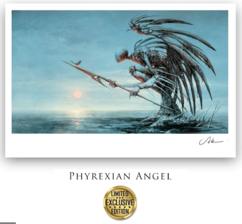 Phyrexian Angel Seb McKinnon Playmat 521/3000